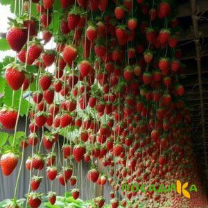 Клубника ампельная Анастасия купить по цене от 370р. в интернет-магазине «Посадика» с доставкой почтой в в Красный Сулине и по всей России – [изображение №1].